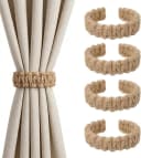 FOUORTUNATE-BEE Raffhalter Boho 4er Set Beige/Schwarz Bild 2