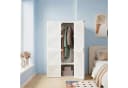 Simurq Kleiderschrank Weiß mit Stauraum Bild 2