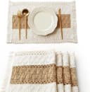 FOUORTUNATE-BEE Platzset 4er Set Boho Makramee Landhausstil Bild 2