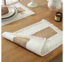 FOUORTUNATE-BEE Platzset 4er Set Boho Makramee Landhausstil Bild 3