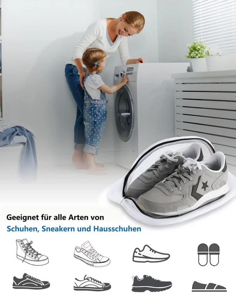 FOUORTUNATE-BEE Wäschenetz 2 Stück für Schuhe & Wäsche - Bild 3