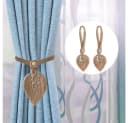 FOUORTUNATE-BEE Raffhalter 2 Stück Braunes Boho Vorhangband mit Quasten Bild 4