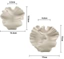 FOUORTUNATE-BEE Dekovase Keramik Beige Modern Bild 4