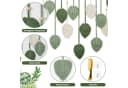 FOUORTUNATE-BEE Makramee Wandbehang Blatt Design Baumwolle Bild 3
