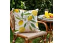 FOUORTUNATE-BEE Kissenbezug 2er Set Gelb Zitronenmotiv Polyester Bild 1