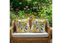 FOUORTUNATE-BEE Kissenbezug 2er Set Gelb Zitronenmotiv Polyester Bild 3