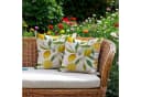 FOUORTUNATE-BEE Kissenbezug 2er Set Gelb Zitronenmotiv Polyester Bild 4