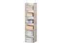 FOUORTUNATE-BEE Hängeaufbewahrung Kleiderschrank 6 Fächer Beige Bild 2