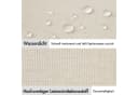FOUORTUNATE-BEE Duschvorhang Beige Schwarz Gewellt Wasserabweisend Bild 4