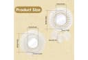 FOUORTUNATE-BEE Boho Wandspiegel rund mit Fransen Bild 1
