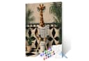FOUORTUNATE-BEE Malen nach Zahlen Giraffe Leinwand 40x50cm Bild 2