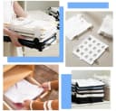 FOUORTUNATE-BEE Stapelbare T-Shirt Organizer Aufbewahrungsbox Set (10 St) Bild 3