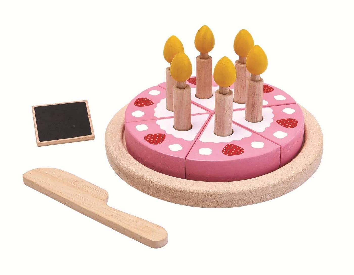 Plantoys Geburtstagskuchen Set Spielgeschirr