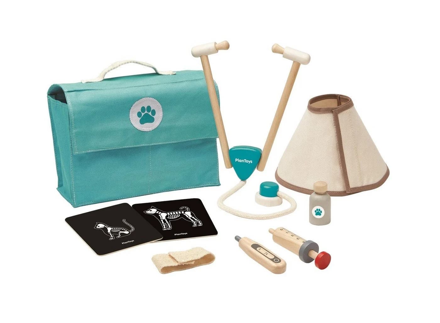 Plantoys Spielzeug-Arztkoffer Tierarzt-Tasche Bunt - Bild 2