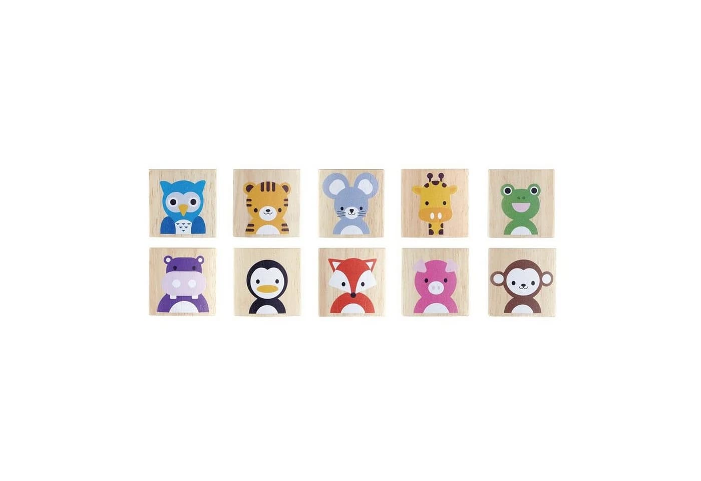 Plantoys Tiermemo Lernspielzeug Bunt 20 Teile - Bild 3