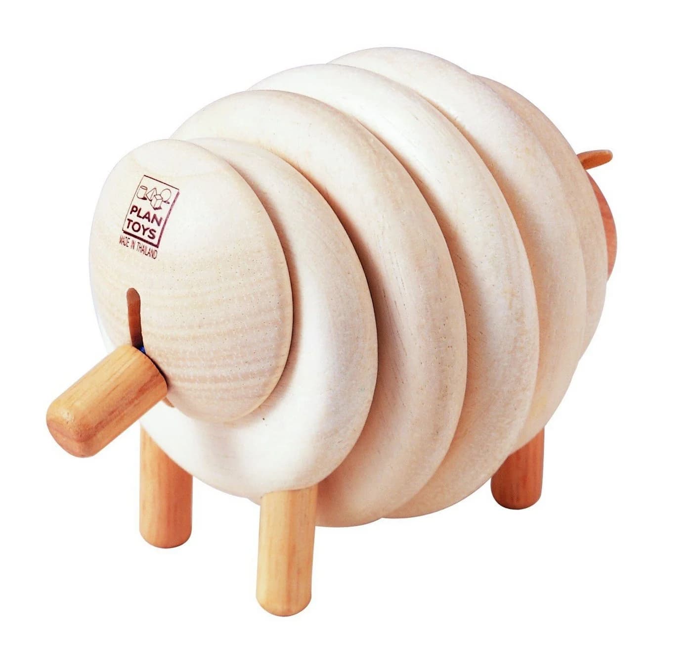Plantoys Lernspielzeug Schaf Bunt Holz - Bild 4