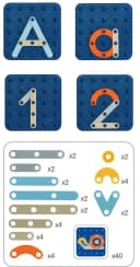 Plantoys Spiel Kreativbrett Bunt Bild 3