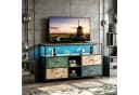 Simurq TV-Schrank Lowboard mit LED und 4 Schubladen Bild 2