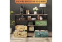 Simurq TV-Schrank Lowboard mit LED und 4 Schubladen Bild 4
