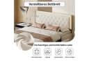 Simurq Stauraumbett 140x200 mit LED und 4 Schubladen Bild 5