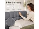 Simurq Polsterbett 140x200 Beige mit Lattenrost Bild 5