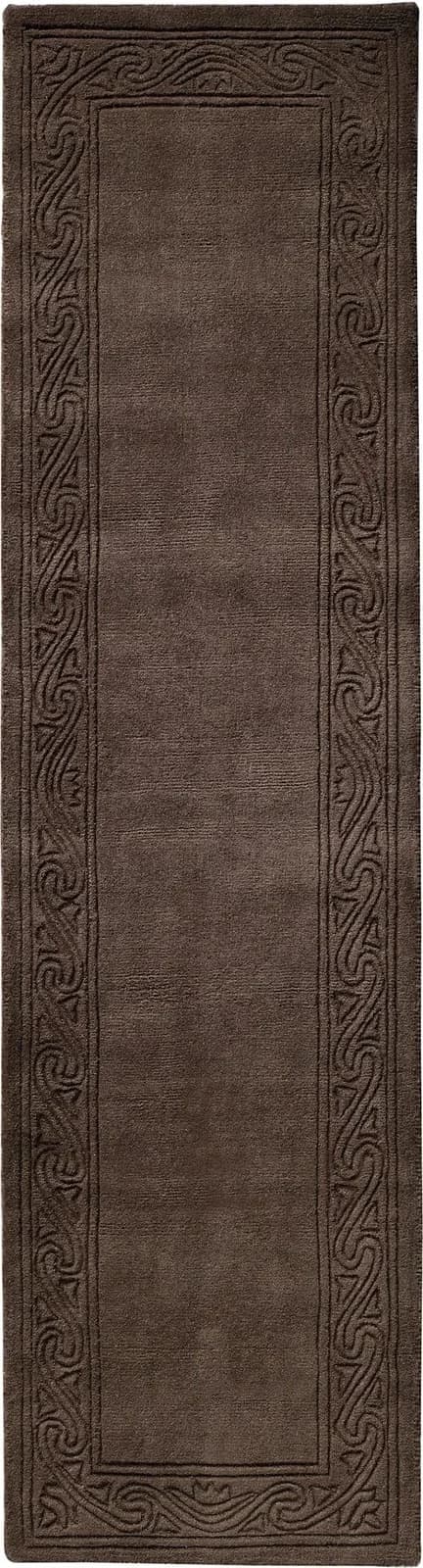 HEINE HOME Teppich Gr. 10 Braun Wolle