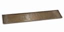 finehomegarden Dekotablett Messing Optik 80x15cm Rechteckig Metall Bild 2
