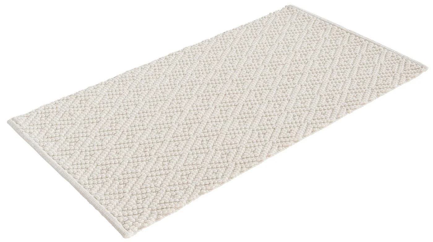 OTTO home Badematte Numan Beige Rauten-Muster Baumwolle