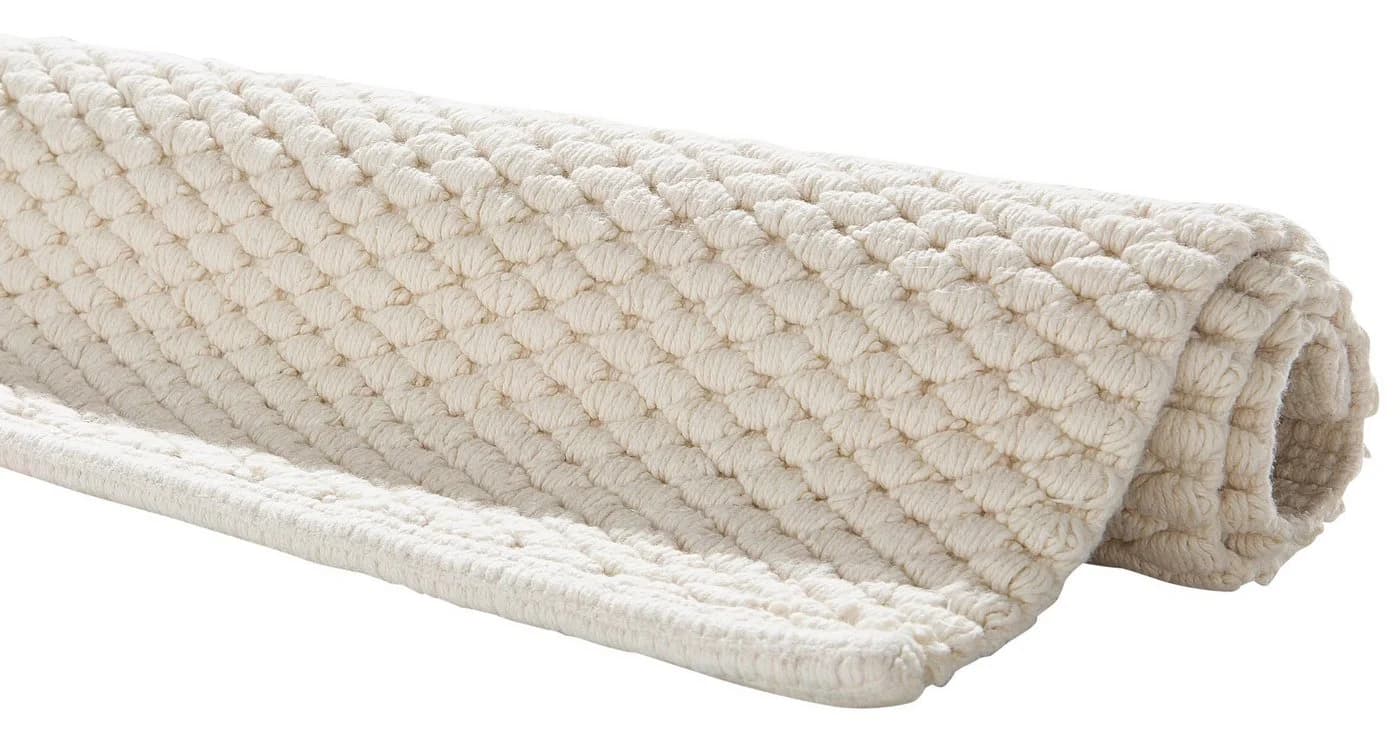 OTTO home Badematte Dalia Rund Beige 75cm Baumwolle - Bild 4