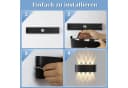 ZMH LED Wandleuchte Außenwandleuchte Schwarz Up Down 7W Wandstrahler Wand Treppenhaus Bild 5