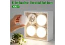 ZMH LED-Leuchtmittel GX53 5W Warmweiß 3000K Ultra Flach 2 St. Bild 1