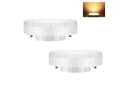 ZMH LED-Leuchtmittel GX53 5W Warmweiß 3000K Ultra Flach 2 St. Bild 2