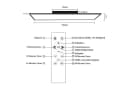ZMH LED Deckenleuchte Dimmbar Schwarz Aluminium Bild 3