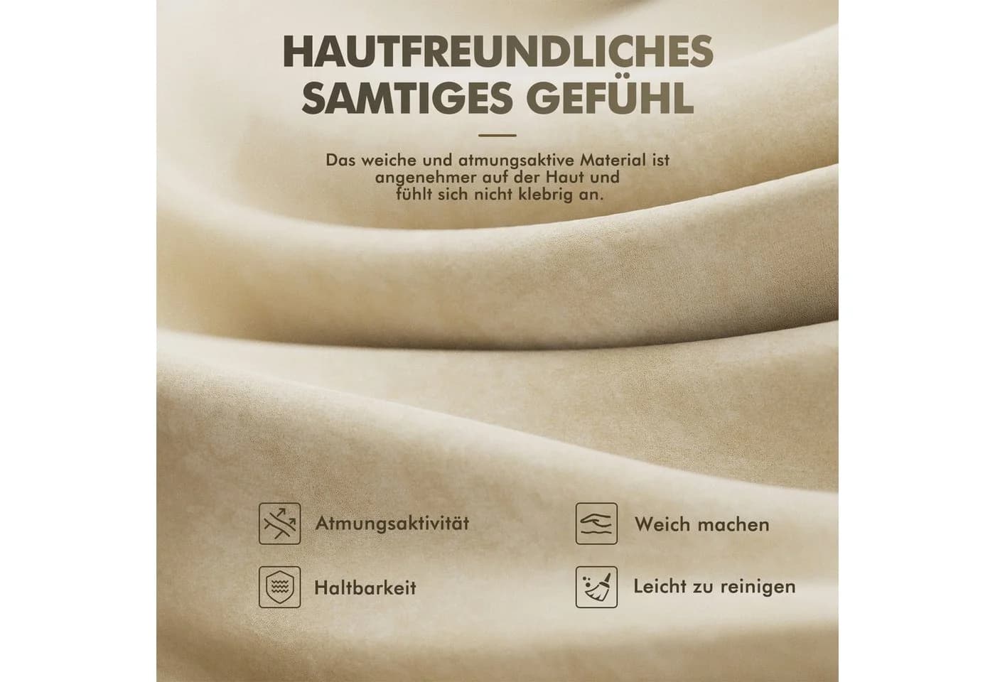 Ferghana Gaming-Stuhl Ergonomisch mit Samtstoff Kopfstütze Lendenkissen Armlehnen Fußstütze - Bild 5