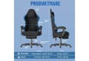 Huracan Gaming-Stuhl mit verstellbarer Kopfstütze und Lendenkissen, Ergonomisch Bild 1