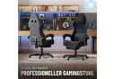 Huracan Gaming-Stuhl mit verstellbarer Kopfstütze und Lendenkissen, Ergonomisch Bild 3