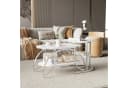 Furnishings Home Couchtisch 2er-Set Gold Metall Holz Bild 2