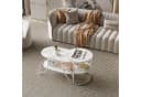 Furnishings Home Couchtisch 2er-Set Gold Metall Holz Bild 3