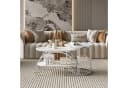 Furnishings Home Couchtisch 2er-Set Gold Metall Holz Bild 4
