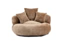 PXloue Schlafsofa Extrabreit Lazy Sofa Gaming Sofa Sitzsack Relaxsessel mit 3 Kissen Bild 1