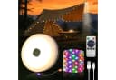 OZAVO LED-Lichterkette Camping Solar mit Fernbedienung Timer 10M 100-flammig Bild 2