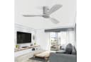 Sofucor Deckenventilator Massivholz Grau 136cm Reversibel Bild 2