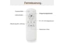 Sofucor Deckenventilator 132cm Weiß DC Fernbedienung 3 Flügel Bild 5