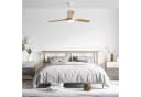 Sofucor Deckenventilator mit LED 132cm 3 Holzflügel Bild 3