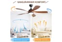 Sofucor Deckenventilator 132 cm mit LED, Fernbedienung & Timer Bild 5