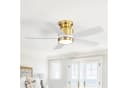 Sofucor Deckenventilator 106,5 cm mit LED-Beleuchtung und Timer Bild 3