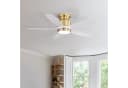 Sofucor Deckenventilator 106,5 cm mit LED-Beleuchtung und Timer Bild 4