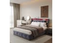 Furnishings Home Stauraumbett mit LED-Beleuchtung und Ladefunktion in Samt Bild 2
