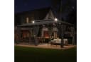 HOMALL Pavillon wetterfestes Gartenpartyzelt mit Solar-LED-Beleuchtung Bild 2