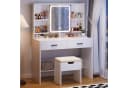 HOMALL Schminktisch mit LED-Beleuchtung und viel Stauraum Bild 2